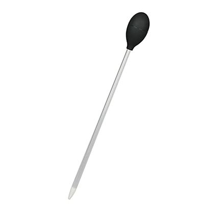 CEHTK Black Acrylic Feeding Tube for Anemones and Liquid Food