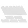 ibasenice Self-Adhesive Silk Nail Stickers, 6 Sheets view 1