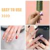 ibasenice Self-Adhesive Silk Nail Stickers, 6 Sheets view 3