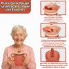 UxuoQxa Senior Spout Cup, Leakproof with Handles, Straw and Lid, 300 mL view 3