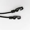 LALADEFIEE 4-Piece Adjustable Mask Holder with Elastic Nylon Strap and Comfortable Ear Saver, Black view 4