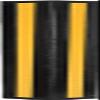 Generic Garage Wall Protection, L-Shaped Corner Guards, Reflective Edge Guards, 40 cm Black-and-Yellow Wall Protectors view 1