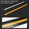 Generic Garage Wall Protection, L-Shaped Corner Guards, Reflective Edge Guards, 40 cm Black-and-Yellow Wall Protectors view 2