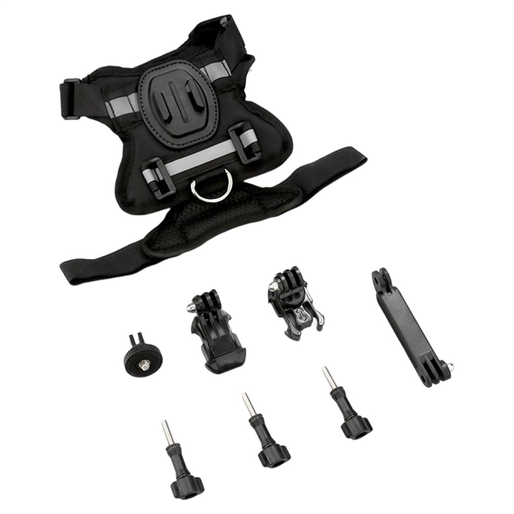 Adjustable Cat Harness with Camera Mount