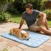 Indoor Dog Cooling Mat, Non-Slip & Breathable view 2