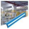 Garage Wall Protector, Reflective L-Shaped Rubber Corner Guards, Blue, 2-Pack (1 cm) view 1
