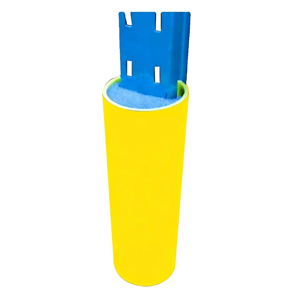 Generic Garage Wall Guard, High-Visibility Warehouse Column Protector, Forklift Impact Guard for Storage Racks, Industrial Pallet Rack Post Protector, Parking Garage Safety (Yellow, 8–10 cm x 50 cm)