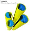 Generic Garage Wall Guard, High-Visibility Warehouse Column Protector, Forklift Impact Guard for Storage Racks, Industrial Pallet Rack Post Protector, Parking Garage Safety (Yellow, 8–10 cm x 50 cm) view 4