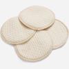 Toyvian 12-Pack Reusable Washable Nursing Pads, Cotton and Polyester, Comfortable and Absorbent view 3