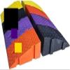 Portable Plastic Ramp, Plastic Curb Ramp, Yellow and Purple, 25 x (40/45) x (16/19) cm (Black, 25 x 45 x 19 cm) view 4