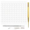 200-Piece Ear Seeds Acupuncture Set with Tweezers and 2 Acupressure Pens view 1