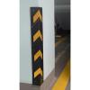 Yellow-Black Rubber Garage Wall Protector, Corner and Edge Guard (60 × 8 × 1 cm) view 1