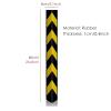 Yellow-Black Rubber Garage Wall Protector, Corner and Edge Guard (60 × 8 × 1 cm) view 3