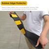 Yellow-Black Rubber Garage Wall Protector, Corner and Edge Guard (60 × 8 × 1 cm) view 4