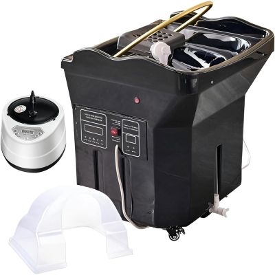 SUYUDD Head Spa Machine with 60-L Tank, Water Circulation, Light Therapy, and Temperature Control