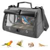 Bird Travel Carrier with Perch and Clear Windows view 1