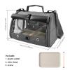 Bird Travel Carrier with Perch and Clear Windows view 4