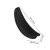 CHICAMPERA 2-Pack Rubber Neck Support Cushions, Classic Crescent Shape, Non-Slip and Comfortable, for Hair Wash Basins at Home or in Professional Salons view 2