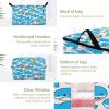 Decor Gift Foldable Under-Bed Toy Storage, Stackable, Blue Dolphin view 4