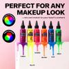 VIOLA HOUSE Neon UV-Reactive Face and Body Paint, Washable, Long-Lasting, Fluorescent Purple, 50 ml/1.69 oz view 2