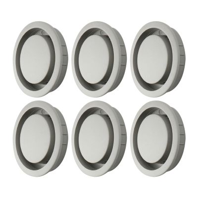 Shurhome 6-Pack Decorative Gas Stove Vent Covers, ABS
