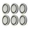 Shurhome 6-Pack Decorative Gas Stove Vent Covers, ABS view 1