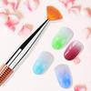 10-Piece Nail Art Brush Set with Spiral Wire Handles view 3