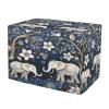 KAAVIYO Floral Elephant Dog and Cat Crate Cover, Waterproof, Indoor/Outdoor view 1