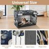 KAAVIYO Floral Elephant Dog and Cat Crate Cover, Waterproof, Indoor/Outdoor view 4