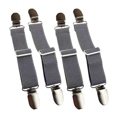 Durable Elastic Polyester Shoe Straps, 4-Piece Set