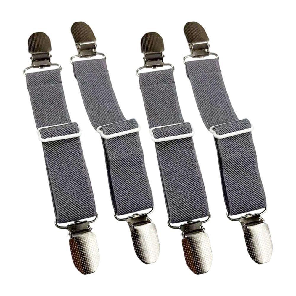 Durable Elastic Polyester Shoe Straps, 4-Piece Set