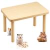 Wooden Hamster Platform on Legs view 1