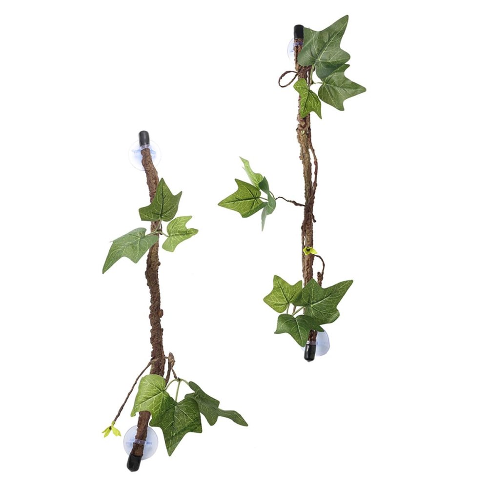 BETOOKY 2-Pack Reptile Climbing Plants