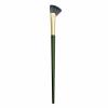 Half-Fan Nose Contour Brush, Angled Makeup Brush, Soft Bristles, for Beginners and Professionals (Black) view 1
