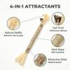 4 Pack Thick Matatabi Sticks with Raffia view 3