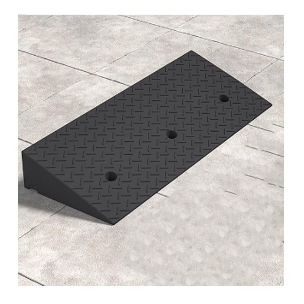 Heavy-Duty Rubber Non-Slip Threshold Ramp
