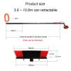 Extendable Window Cleaning Pole with 35 cm Brush Head for Solar Panels and High Windows view 4