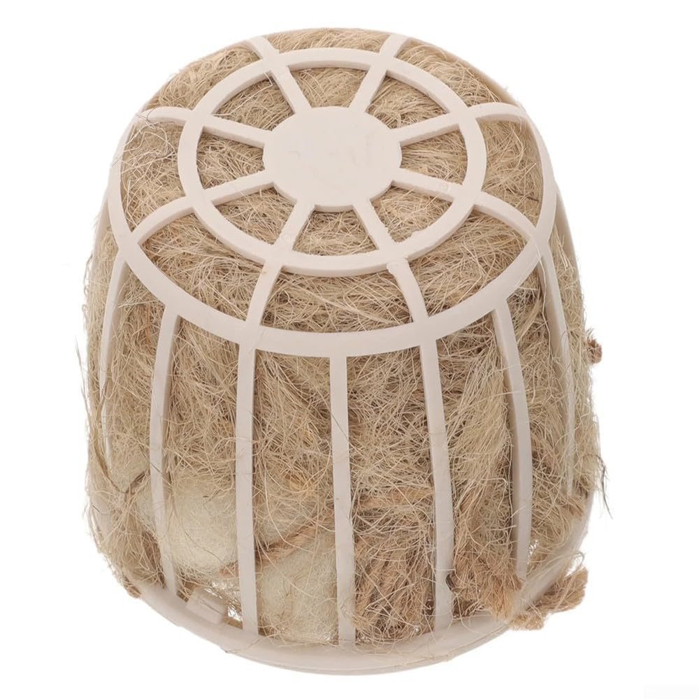 Reusable Bird Nesting Material Holder for Finches, Canaries, and Parakeets