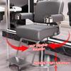 Hydraulic Salon Chair with 360° Swivel and Sturdy Base for Hair Styling, Massage, and Tattooing view 3