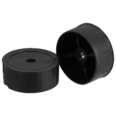 Replacement Plugs for Cat Trees, 2-Piece, Black Plastic