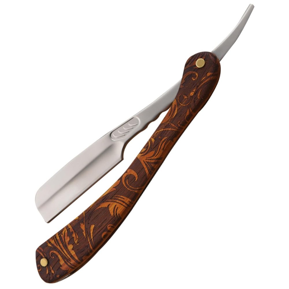 Foldable Stainless Steel Razor Holder for Precise Shaving