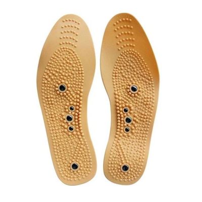 OPFdfhDFH Insoles, Premium Magnetic Reflexology Massage Acupressure, Promote Circulation, Relieve Fatigue (3 Pairs, 25 cm)