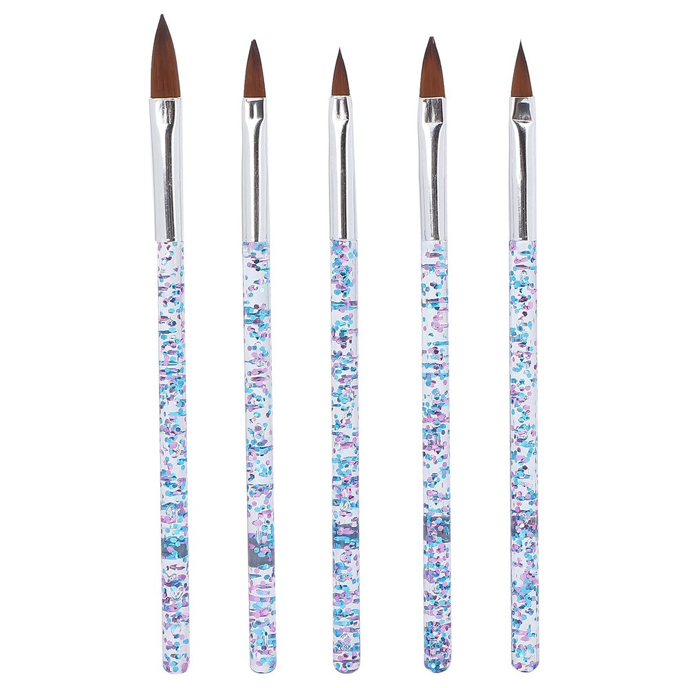5-Piece Nail Art Painting and Drawing Brush Set