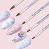 5-Piece Nail Art Painting and Drawing Brush Set view 4