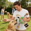 Generic Puppy Squeaky Plush Tug Rope with Animal Design view 2
