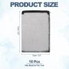 QUARKZMAN Aquarium Filter Bags, Fine Mesh Reusable, 15 x 10 cm (Black, 10 Pack) view 2
