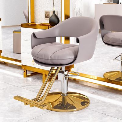 Professional Salon Chair with Hydraulic Pump, 360-Degree Rotation, Adjustable Grooming Equipment for Hairdressing Services