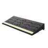 KICHOUSE Non-Slip Rubber Ramp for Wheelchairs and Robot Vacuums, Black view 1