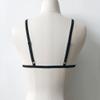 Sexy Hollow Bandage Elastic Cage Bra Women's Top (Black, S) view 3