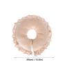 Luxshiny Cotton U-Shaped Facial Massage Pillow with Short Plush Surface view 2